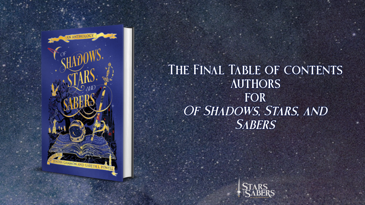 The Final Table of Contents Authors for Of Shadows, Stars, and Sabers Image of the book