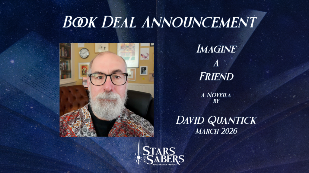 Book Deal Announcement: Imagine a Friend, a novella by David Quantick March 2026