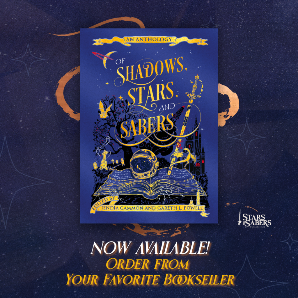 Of Shadows, Stars, and Sabers Now Available
Order from your favorite bookseller